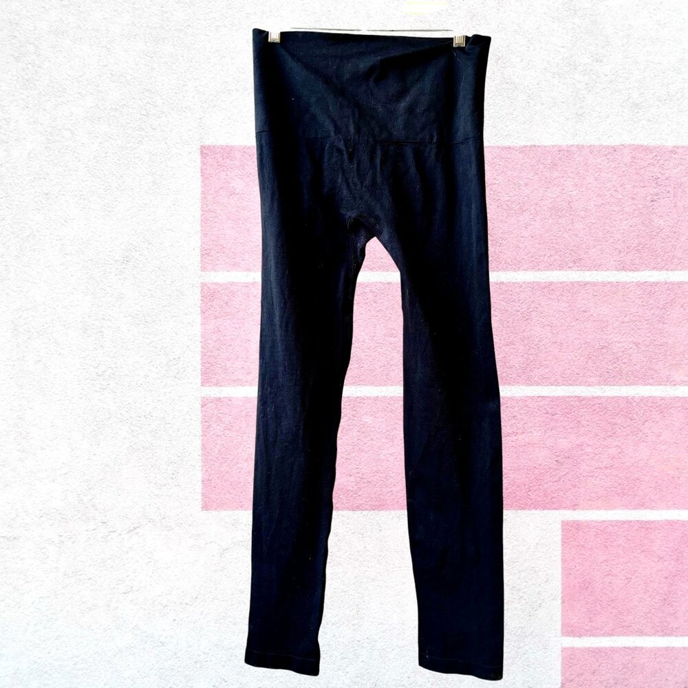 SLIM + TONE Black Shaper Leggings Womens size XL - 1X